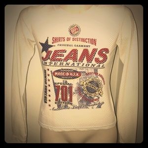 Vintage Bejeweled top